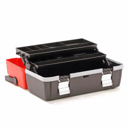 Tool case Toolbox with double quick lock